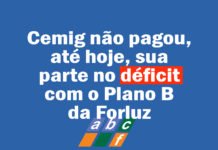 Mais problemas na migração do Plano B: Cemig até hoje não pagou sua parte no déficit