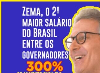 Zema é o 2º governador mais bem pago do Brasil após aumento de 300%; veja ranking dos salários dos governadores