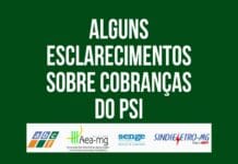 Alguns esclarecimentos sobre cobranças no PSI