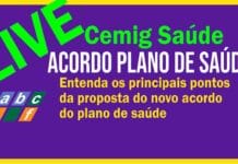 LIVE sobre o acordo da Cemig Saúde – Terça – 11/11 – 18h