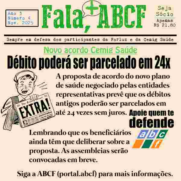 Débito na Cemig Saúde poderá ser parcelado em 24x PSI